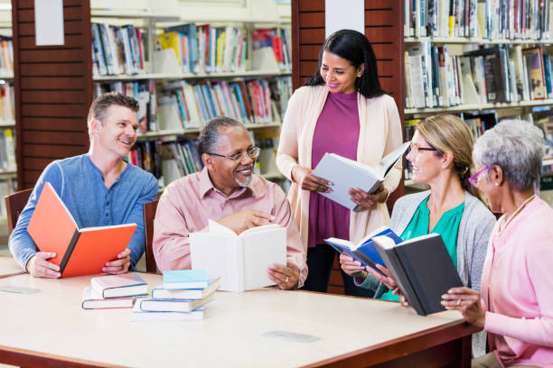 istock Diverse group of students taking adult education class 1130541402