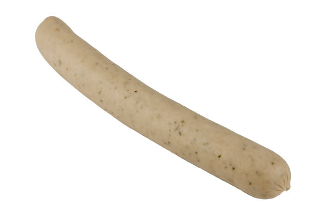 istock Sausages, isolated on a white background 1130546394