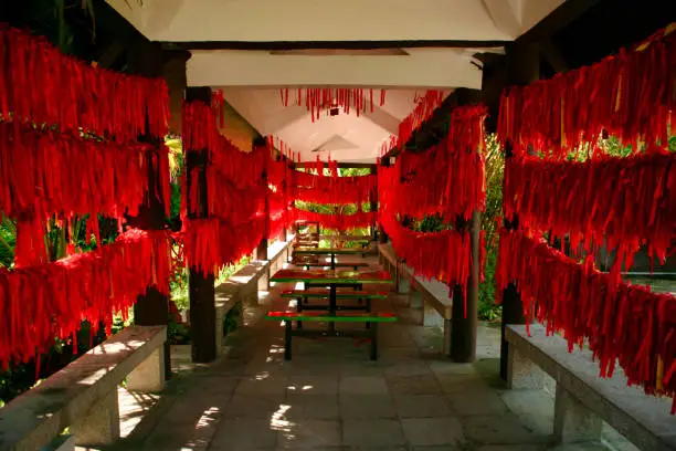 The Nanshan Center for Buddhism is located just 40 kilometers west of Sanya, Hainan Province. The area of the park complex is about 50 square kilometers, being the largest Buddhist center. This place is a significant landmark of Hainan, which is very popular with tourists and Buddhist pilgrims.