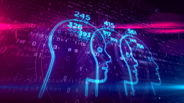 istock Social scoring and people rating concept with head shape 1130554506