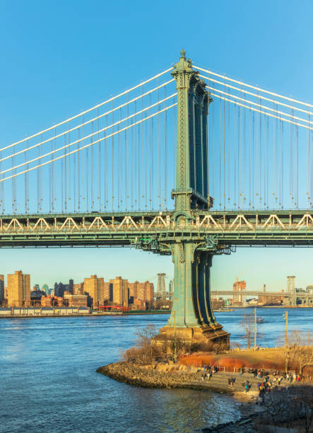 istock Sunset at Dumbo Brooklyn Bridge Park. 1130555178