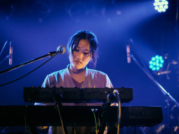 istock Live Rock Band Performance in Tokyo Japan 1130557220