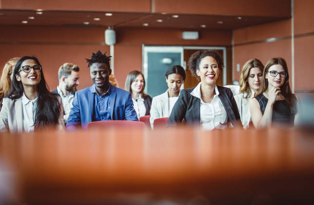istock Business People at a Conference Event 1130559145