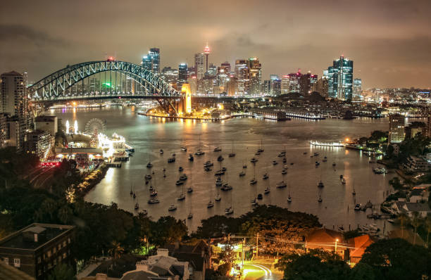istock View of downtown Sydney, Harbour, and Bridge 1130559549