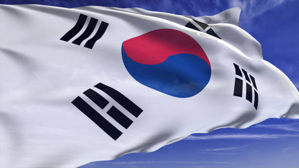 istock flag of South Korea 1130559570