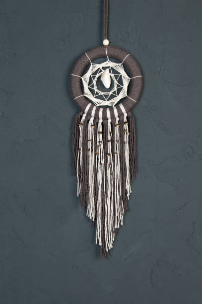 Beige brown dream catcher