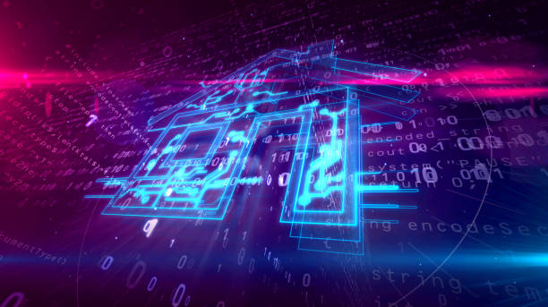 istock Intelligent house IOT concept 3D illustration 1130573009