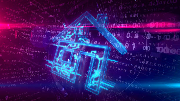 istock Intelligent house IOT concept 3D illustration 1130573021
