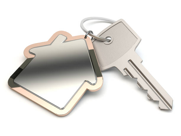 istock Key and house, 3D illustration 1130573994