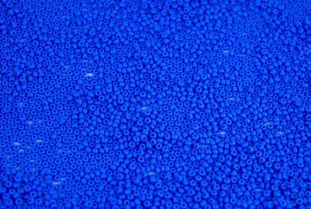 istock texture blue beads with free space to fill 1130574574