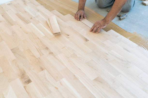 istock Remodeling your home with new parquet floors 1130576195