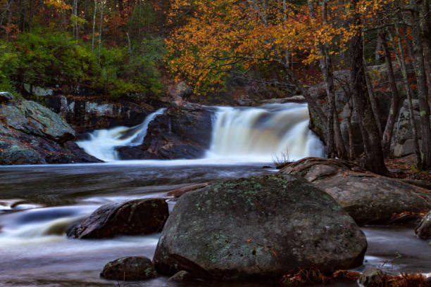 istock Autumn Warmth at the Falls 1130577381