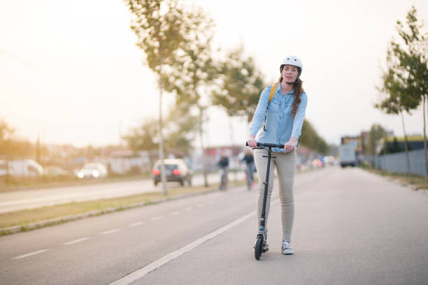 istock Fun way to keep away from traffic jams 1130577478