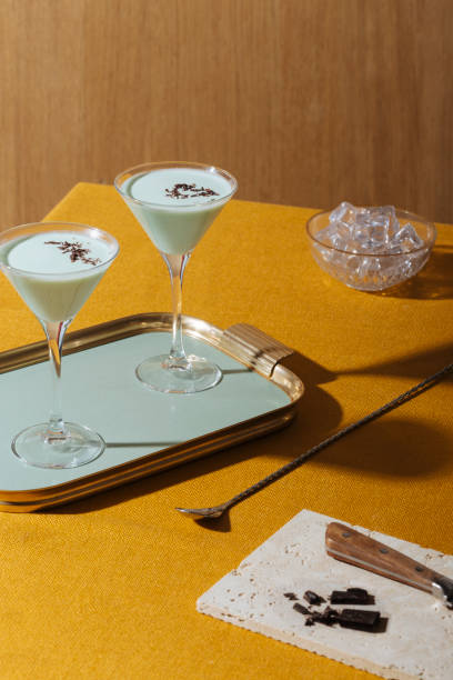 istock Grasshopper cocktail, an old classic from New Orleans, 1130577571