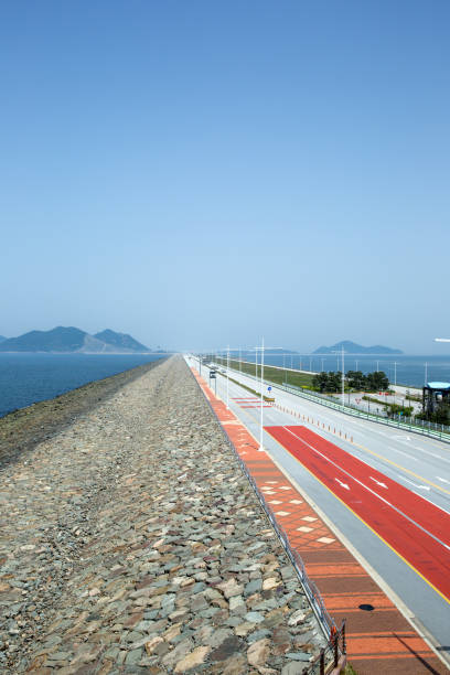 istock Saemangeum is a Embankment in Korea 1130578705