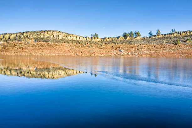 istock mountain lake in winter 1130580016