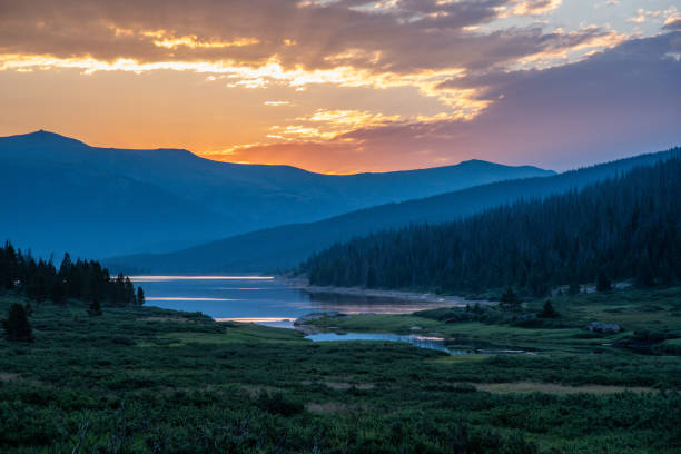 istock Sunrise in moose country 1130584381