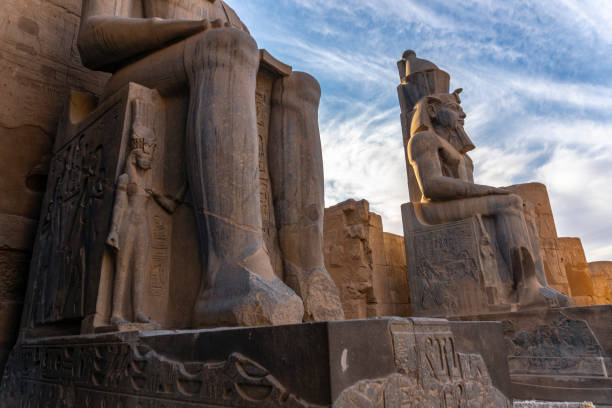 istock Ancient  Statue Ramses II of Luxor temple in Luxor. Egypt 1130584449