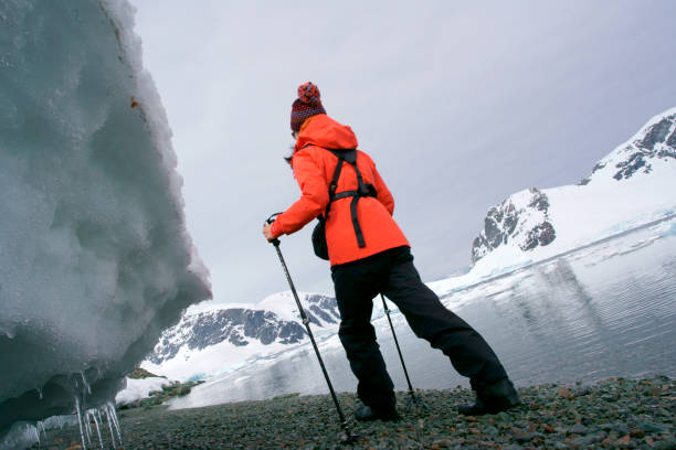 istock Women's Adventure on Danko Island, Antarctica 1130585931