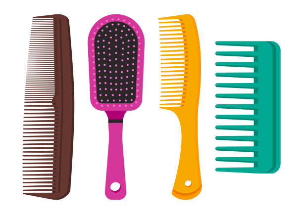 15,830 Hair Comb Illustrations & Clip Art - iStock | African american hair  comb, Hair comb isolated, Woman hair comb