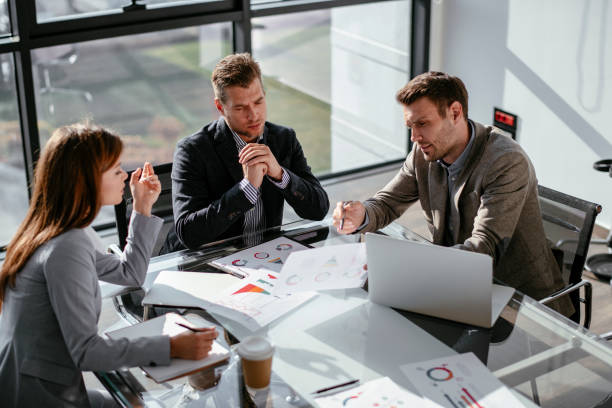 istock Three departments working towards one goal 1130598012