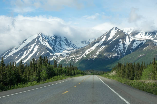 istock Parkes Highway, Alaska 1130605359