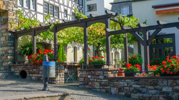 istock Street View at Rudesheim, Germany (Rüdesheim am Rhein) 1130613991