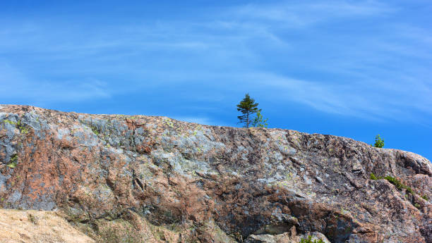 istock Rocky landscape under blue skies. 1130615349