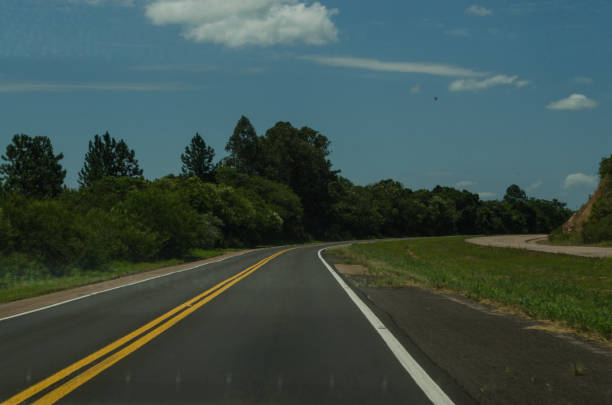 Photo taken on 14/02/2019 at 12:11.Rodovia BR 116 that is under renovation. This excerpt is already complete.