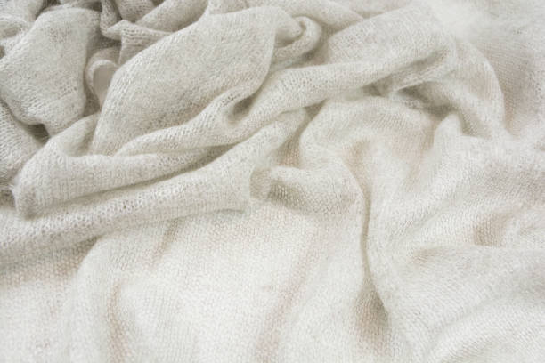 istock Texture fine woolen mohair fabric 1130618358