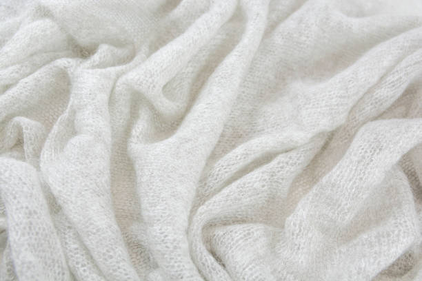 istock Texture fine woolen mohair fabric 1130618395