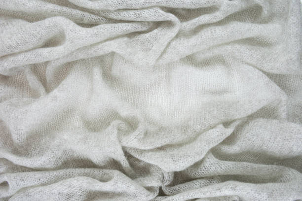 istock Texture fine woolen mohair fabric 1130618411