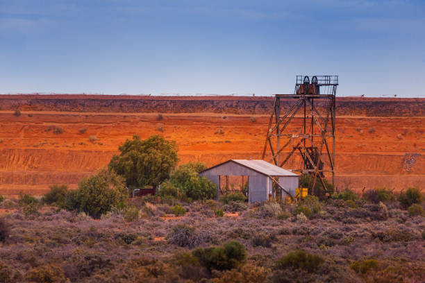 Red desert plains of outback Australia