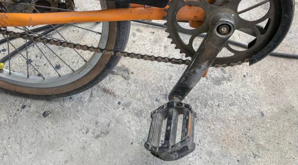 istock The old Bicycle wheel  close up 1130625506