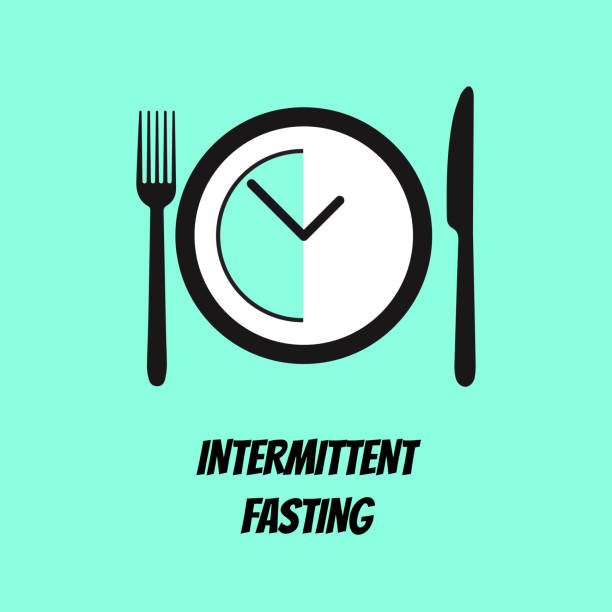 Illustration Vector: Intermittent fasting Illustration Vector: Intermittent fasting. fasting activity stock illustrations