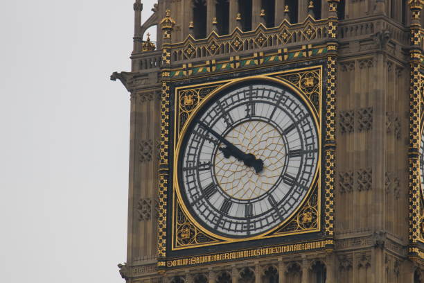 istock Big Ben Tower Clock in London, UK 1130626385