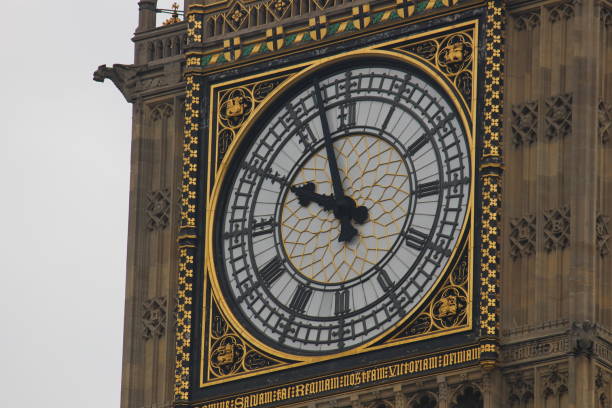 istock Big Ben Tower Clock Close-Up in London, UK 1130626408