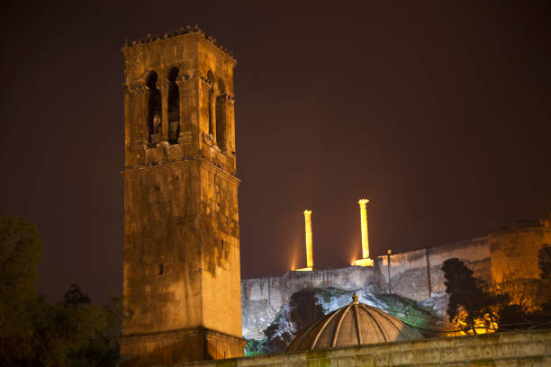 istock Night Fish Lake (Balikli Gol) Abraham's Pool - Sanliurfa, Turkey 1130628846