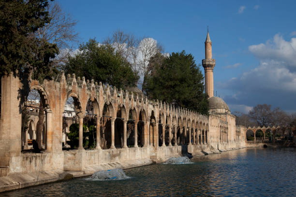 istock Fish Lake (Balikli Gol) Abraham's Pool - Sanliurfa, Turkey 1130630696