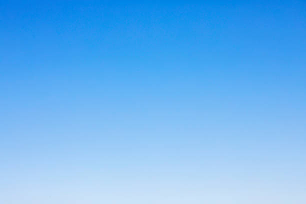 istock Clear blue sky background and empty space for your design, no cloud 1130631715