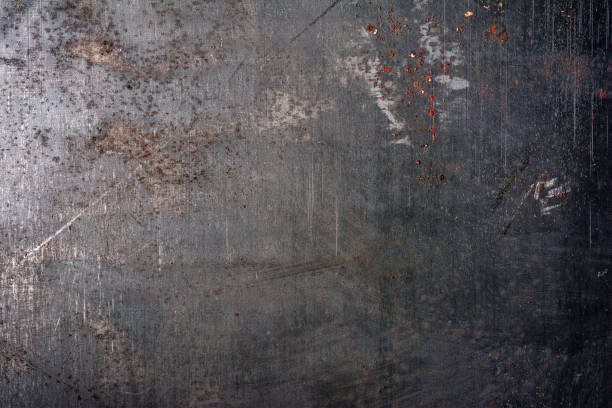 istock Close up of gray grunge metallic texture background 1130632533
