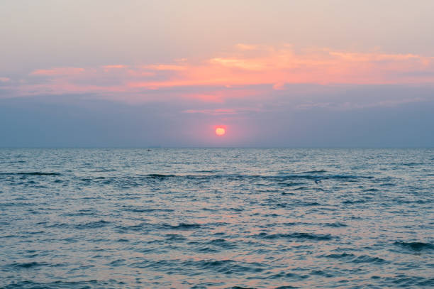 sunrise over the sea