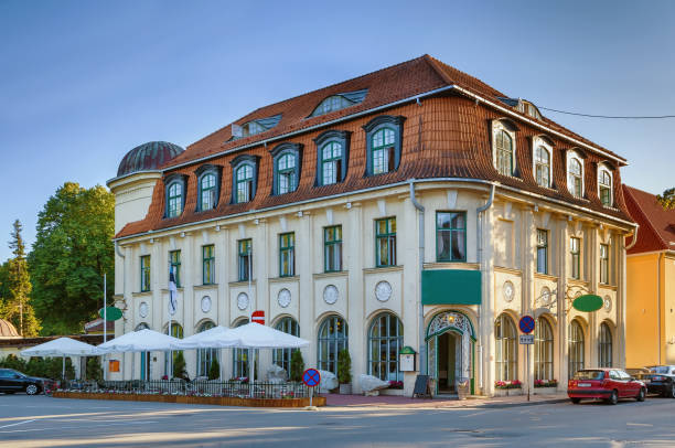 istock Historical building in Parnu, Estonia 1130641271