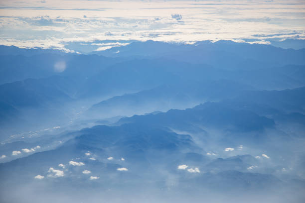 istock Aerial view of mountains in Taiwan 1130648841