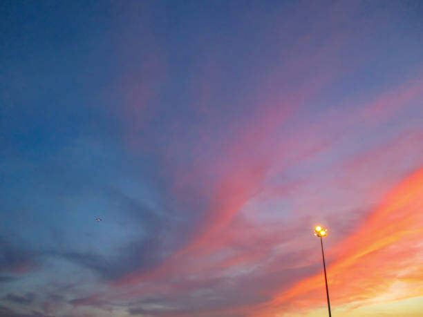 istock colorful of sky with clouds in the evening 1130649207