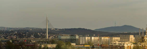 istock View to the Belgrade new bridge in Belgrade 1130650129