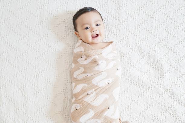 пеленать - baby blanket стоковые фото и изображения