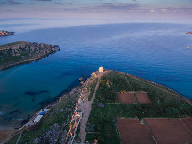 istock Coast of Malta aerial view 1130650432