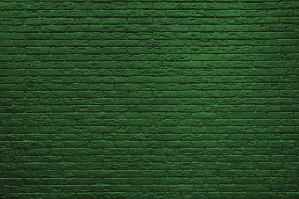 mur de brique verte st patricks day. - surrounding wall wall color image architecture photos et images de collection