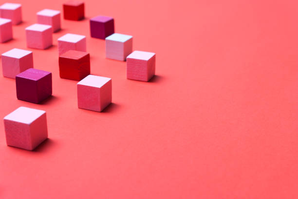 istock Color cubes, soft focus. Concept of creativity, art 1130658113
